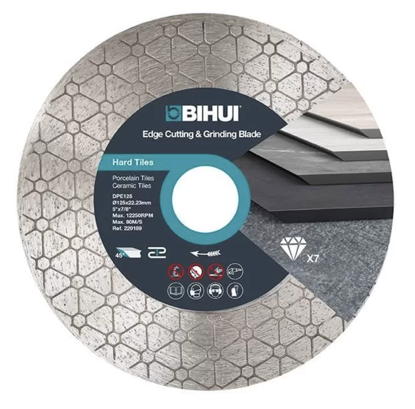 Диск алмазный Bihui Edge 125х2 мм для заусовки – фото №1 Диск алмазный Bihui Edge 125х2 мм для заусовки – №1
