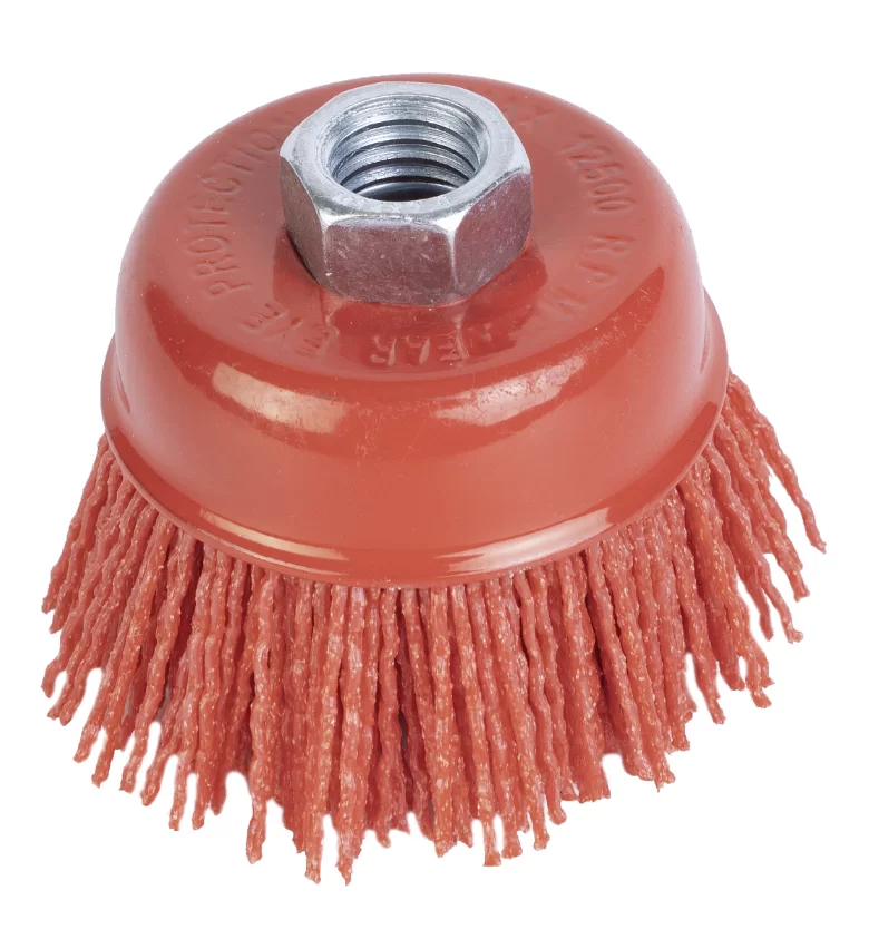 Корщетка для УШМ Elitech 65 мм М14, чашка – №1