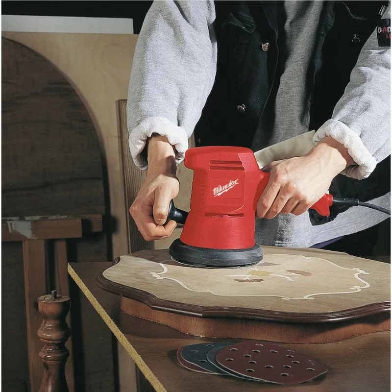 Эксцентриковая шлифовальная машина Milwaukee ROS 150 E-2 – фото №8 Эксцентриковая шлифовальная машина Milwaukee ROS 150 E-2 – №8