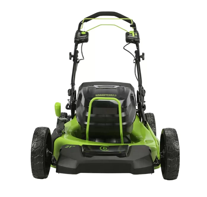 Аккумуляторная самоходная газонокосилка Greenworks GC82LM51SP (без акк. и зу) – фото №3 Аккумуляторная самоходная газонокосилка Greenworks GC82LM51SP (без акк. и зу) – №3