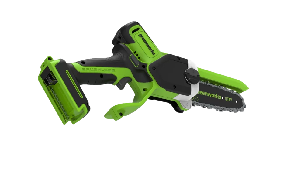 Аккумуляторная цепная пила Greenworks GD24CS15 24В (без акк. и з/у) №2