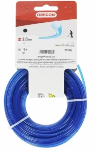 Может пригодиться Леска для триммера Oregon Blue Round 3,0 мм/15 м круглая