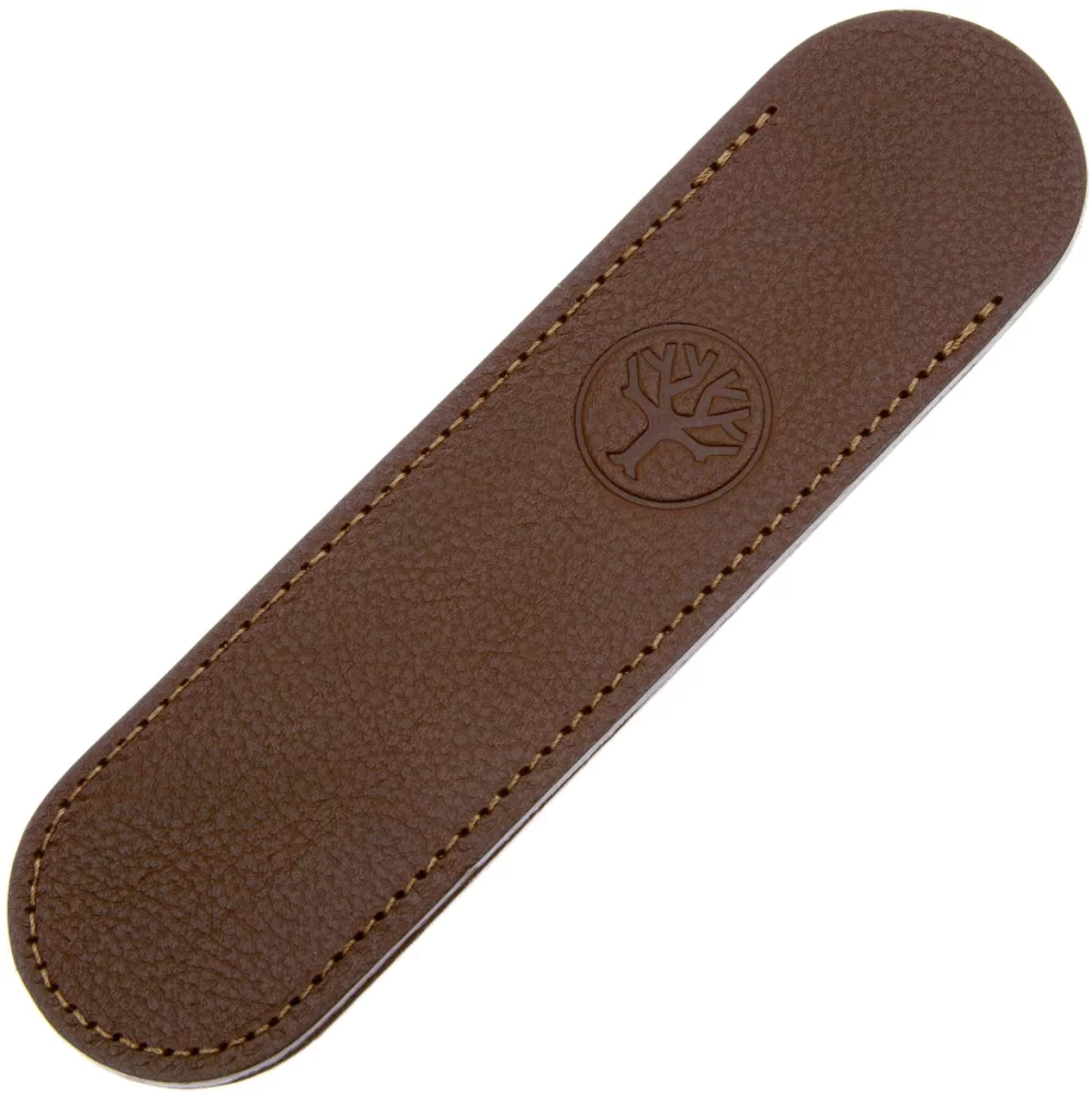Чехол для опасной бритвы Boker, тёмно-коричневая кожа (090020) – №1