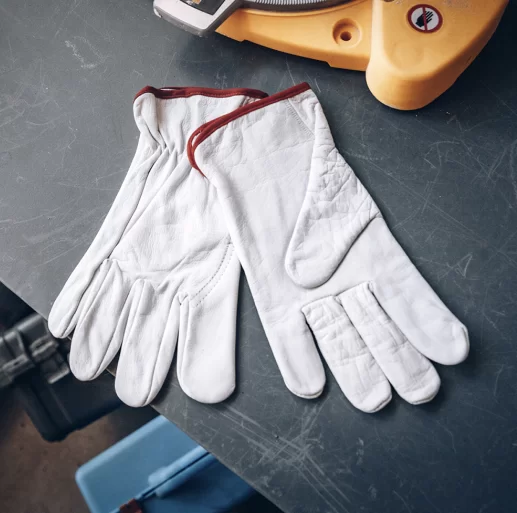 Перчатки Jeta Safety Smithcraft из натуральной кожи, белые, размер XL №2