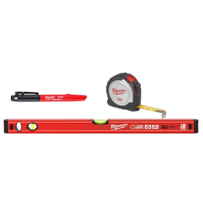 Набор инструментов Milwaukee (рулетка, маркер, уровень) (3 шт) – №1