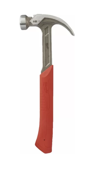 Молоток Milwaukee 450гр. стальной с закругленным гвоздодером – №1