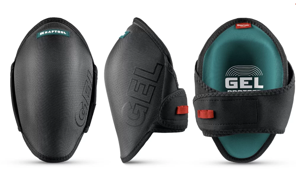 Наколенники защитные Kraftool STABIL эргономичные с гелевой вставкой, воздухопроницаемые (11516) – №1