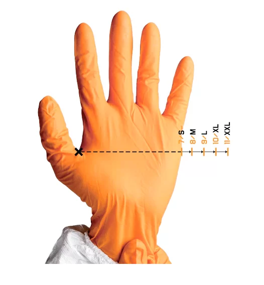 Перчатки Jeta Safety с пенонитриловым покрытием, размер XL №2