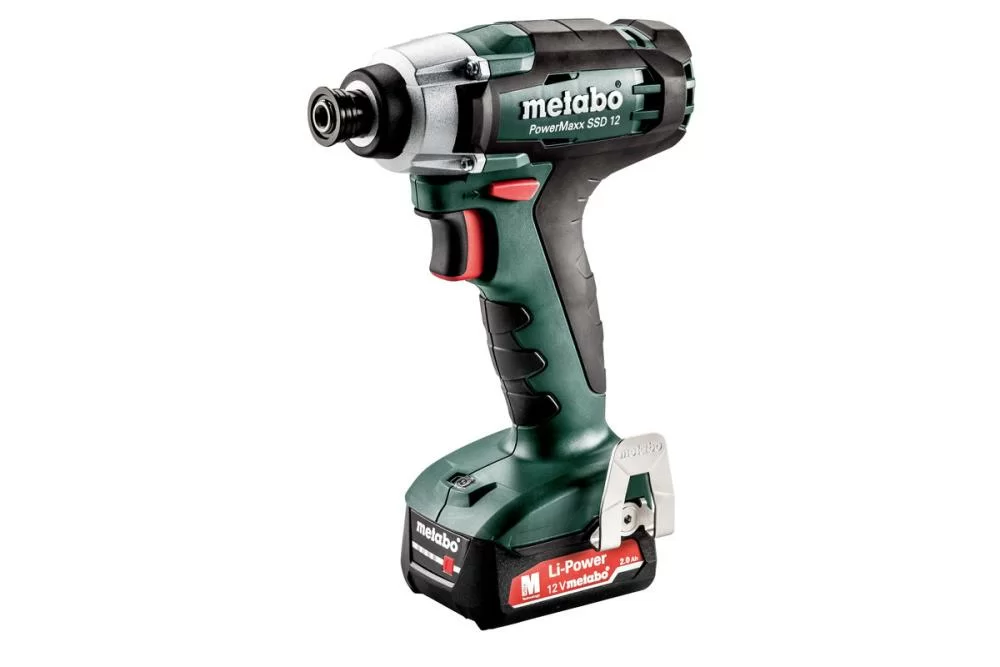 Аккумуляторный гайковерт Metabo SSD 12 PowerMaxx (2х2,0 Ач) – №1