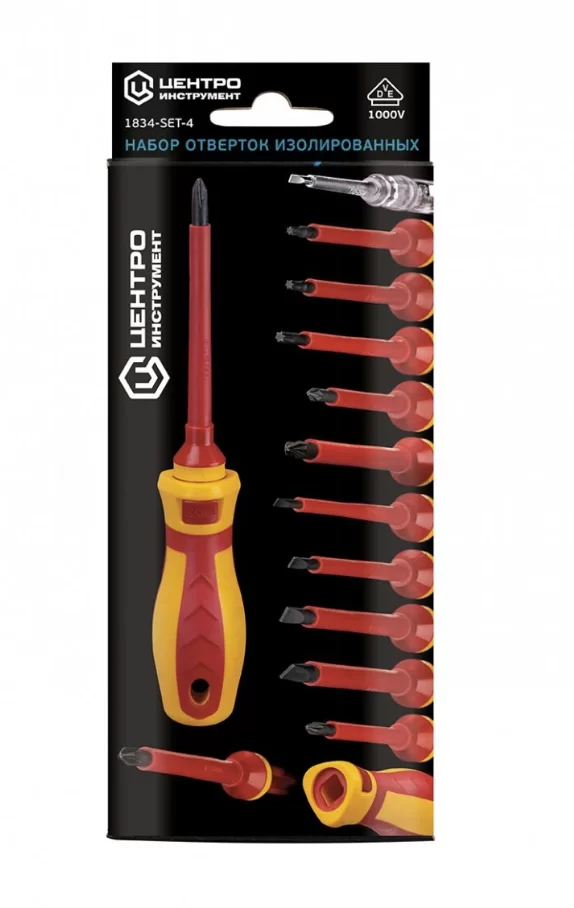 Набор диэлектрических отверток ЦентроИнструмент (13 шт) – №1