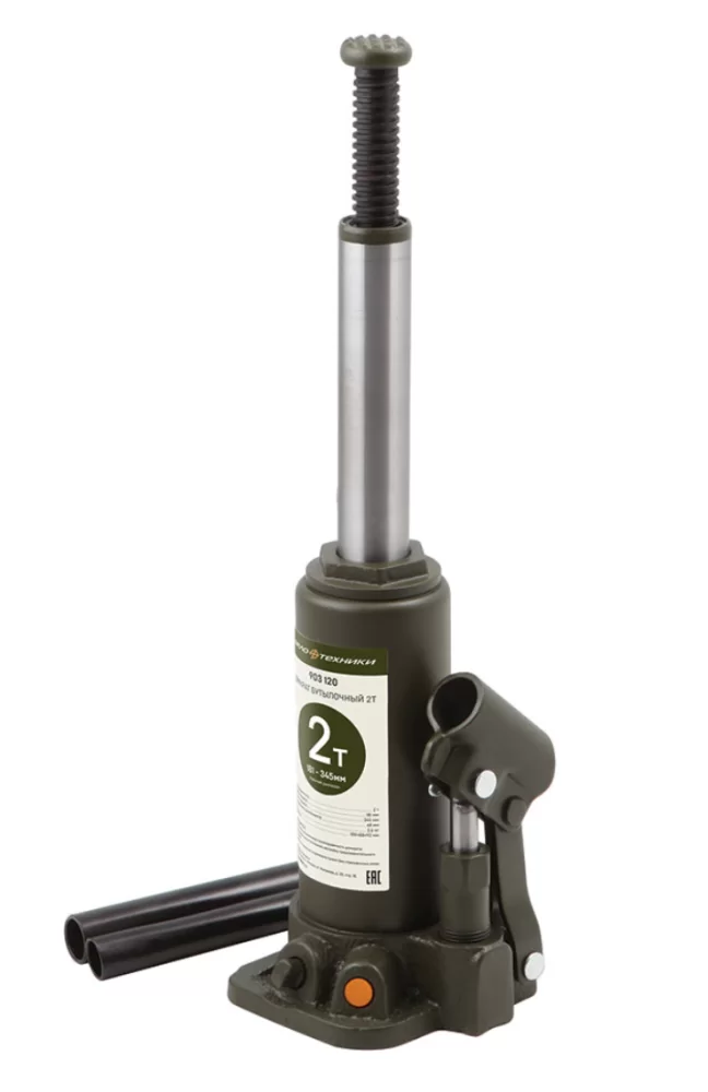 Домкрат гидравлический бутылочный Дело Техники 2т, 181-345 мм – №2
