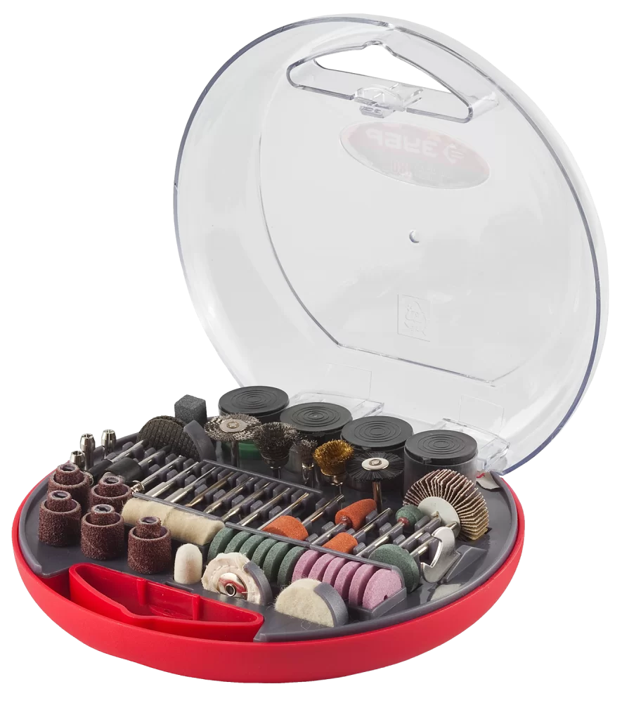 Набор мини-насадок для гравера Зубр (180 шт) – №1