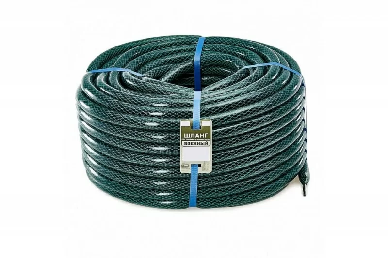 Шланг поливочный Гидроагрегат военный, ПВХ 3/4" 25 м – №1