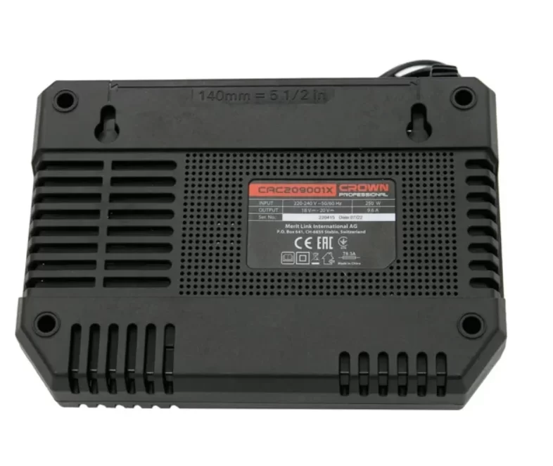 Зарядное устройство Crown CAC209001X – фото №2 Зарядное устройство Crown CAC209001X – №2