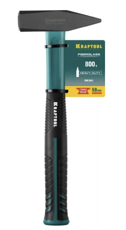 Молоток слесарный Kraftool 800 гр с фиберглассовой рукояткой (2007-08) – фото №1 Молоток слесарный Kraftool 800 гр с фиберглассовой рукояткой (2007-08) – №1