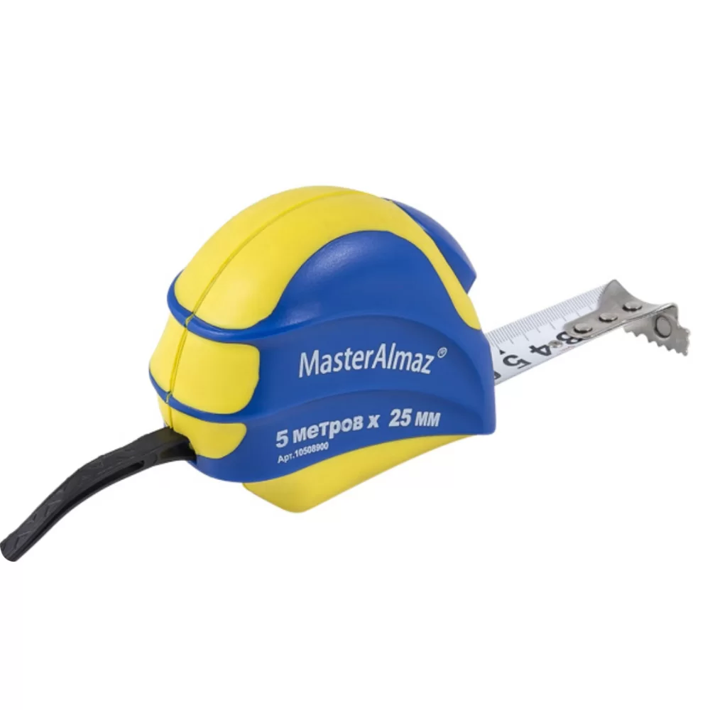 Рулетка МастерАлмаз 5м х 25 мм – фото №1 Рулетка МастерАлмаз 5м х 25 мм – №1