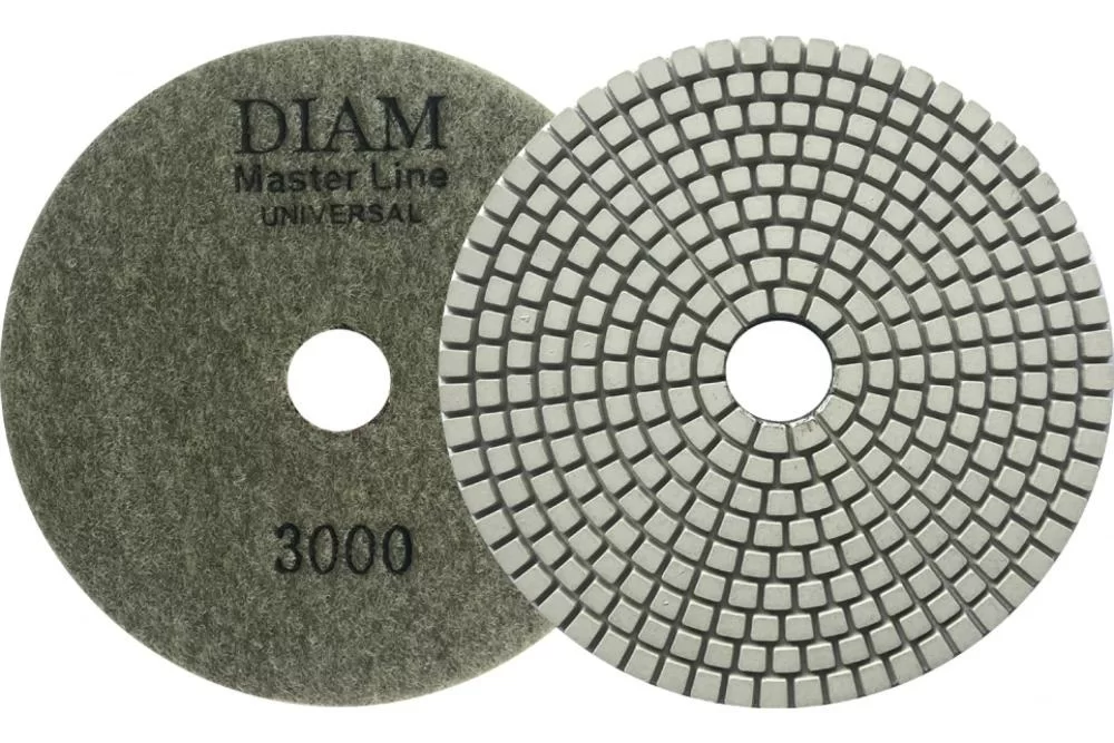 Круг алмазный шлифовальный Diam Universal 125х2.5мм P3000 (черепашка) – №1
