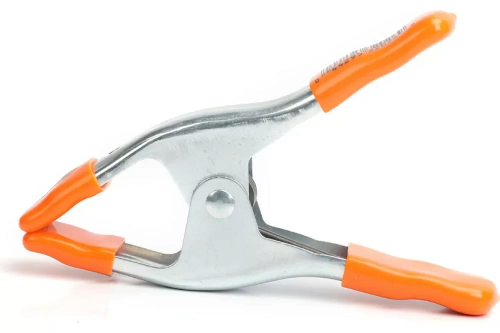 Зажим пружинный с защитными накладками Pony Jorgensen 2" – №1