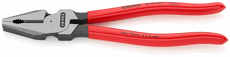 Плоскогубцы Knipex 225 мм, силовые (0201225) – фото №1 Плоскогубцы Knipex 225 мм, силовые (0201225) – №1