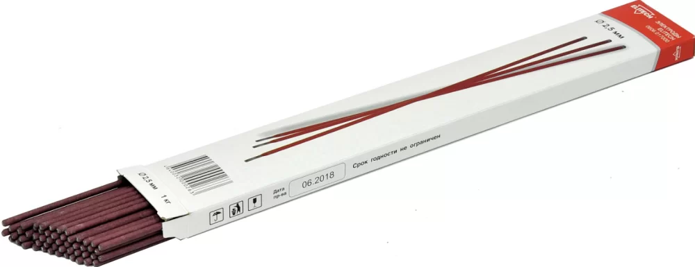 Электроды Elitech МР-3С 2,5 мм (1 кг) – фото №1 Электроды Elitech МР-3С 2,5 мм (1 кг) – №1