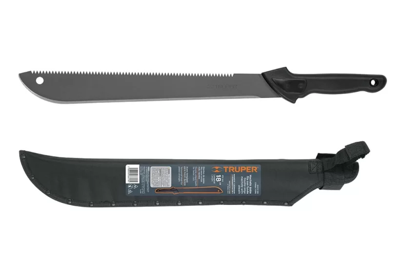 Мачете двустороннее с чехлом Truper MACH-18B 450 мм (11386) – №1