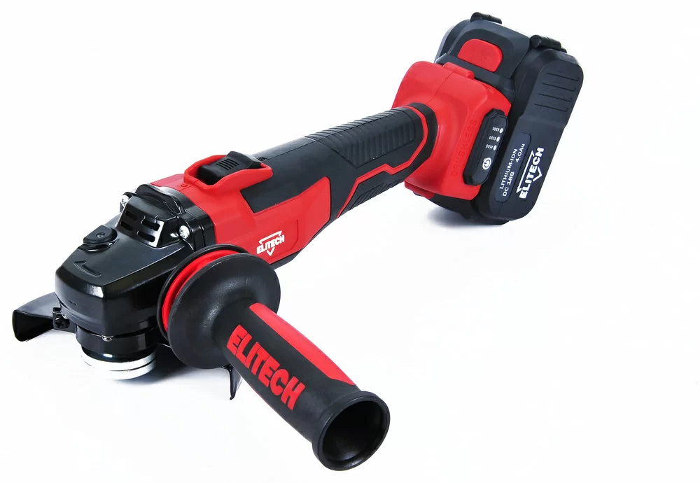 Аккумуляторная УШМ Elitech МШУ 18БЛ (1х4,0 Ач) – №1