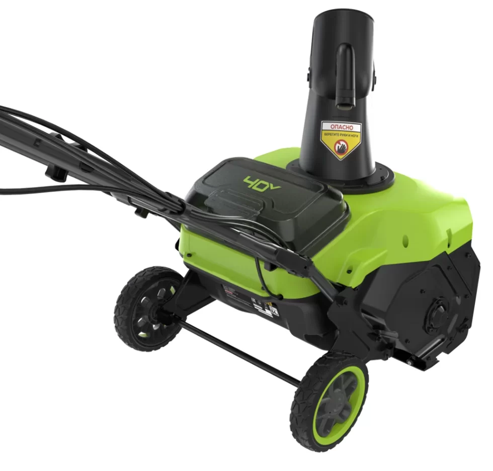 Аккумуляторный снегоуборщик Greenworks GD40STX2 (1х8,0 Ач) – №5