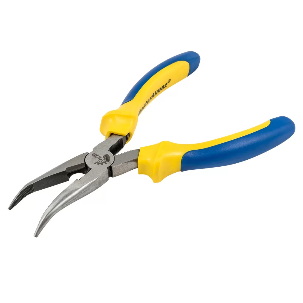 Плоскогубцы-мини МастерАлмаз 135 мм с загнутыми губками – №1