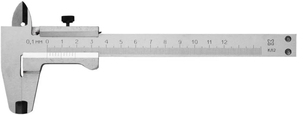 Штангенциркуль 125 мм металлический (3445-125) – №1
