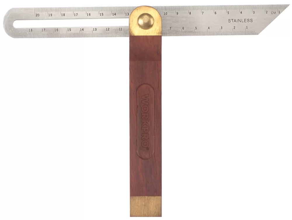 Малка WORKPRO 230 мм с деревянной рукояткой (WP264006) – фото №1 Малка WORKPRO 230 мм с деревянной рукояткой (WP264006) – №1