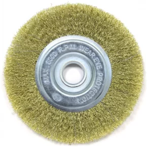 Может пригодиться Корщетка для УШМ Elitech 150 мм, плоская, латунная