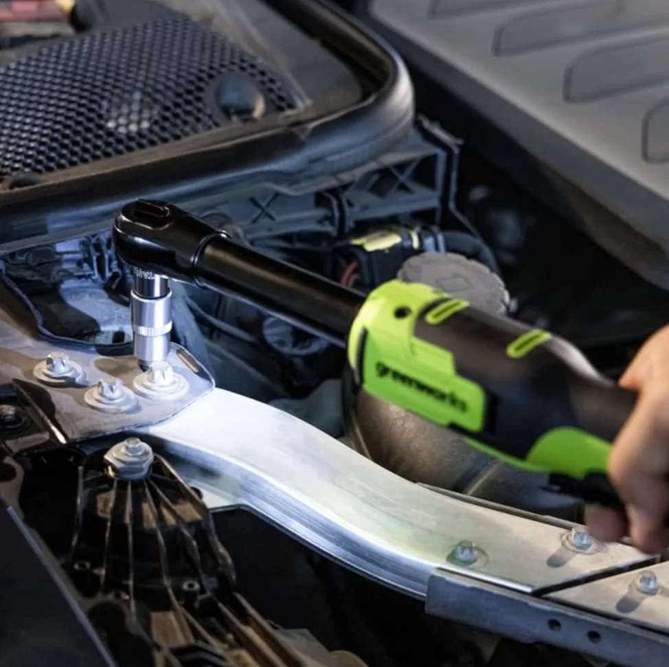 Аккумуляторный гайковерт-трещотка Greenworks GD24RWX 1/2" удлиненная (без акк. и з/у) №3