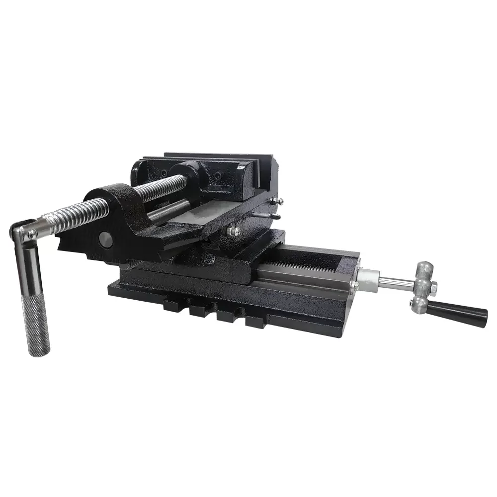 Тиски станочные Белмаш CV150 крестовые №1