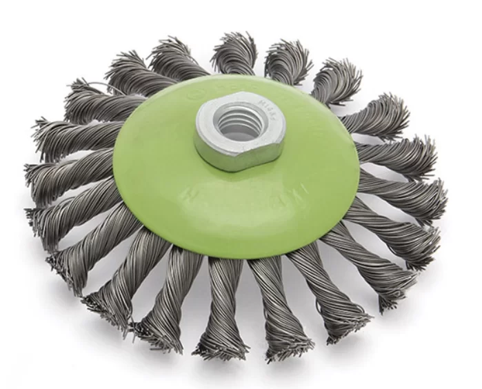 Щётка для УШМ Дело Техники 125 мм крученая конусная – №1