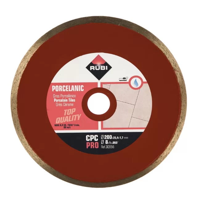 Диск алмазный Rubi CPC Pro 200х1,7х25,4 мм – №1