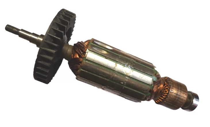 Якорь (ротор) для УШМ Интерскол 230/2000М – фото №1 Якорь (ротор) для УШМ Интерскол 230/2000М – №1