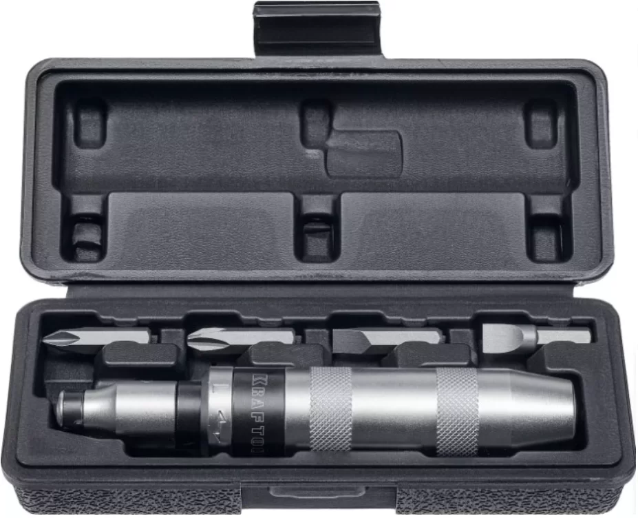 Отвертка ударная Kraftool ID-6 поворотная (6 пред) (25555) – фото №1 Отвертка ударная Kraftool ID-6 поворотная (6 пред) (25555) – №1