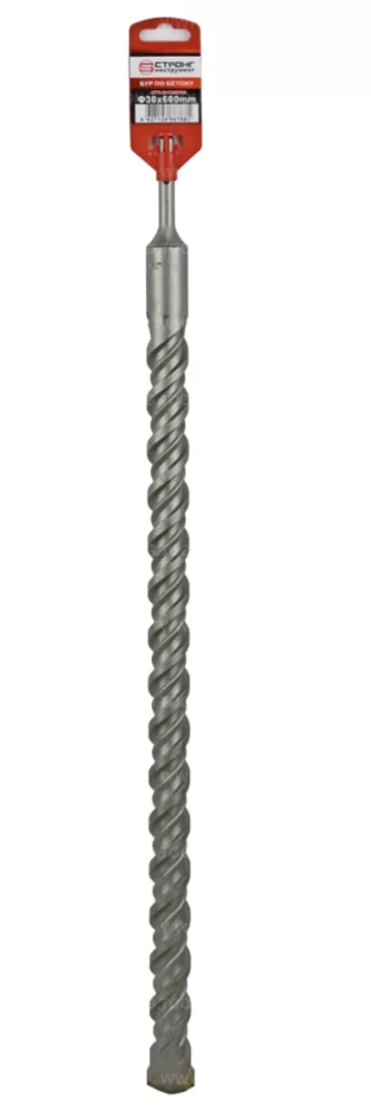 Бур SDS+ Strong 30х600/550 мм – фото №1 Бур SDS+ Strong 30х600/550 мм – №1