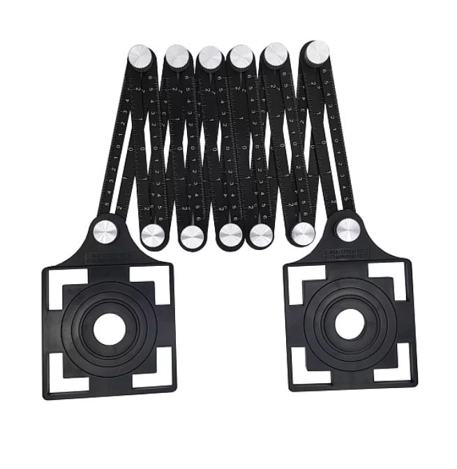 Шаблон плиточника универсальный Trio Diamond (12 колен, 2 трафарета) – №1