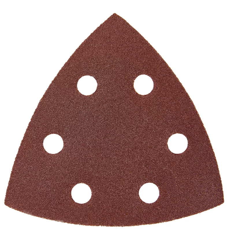 Лист шлифовальный Elitech 93х93 мм Р120, треугольный (5 шт) – №1