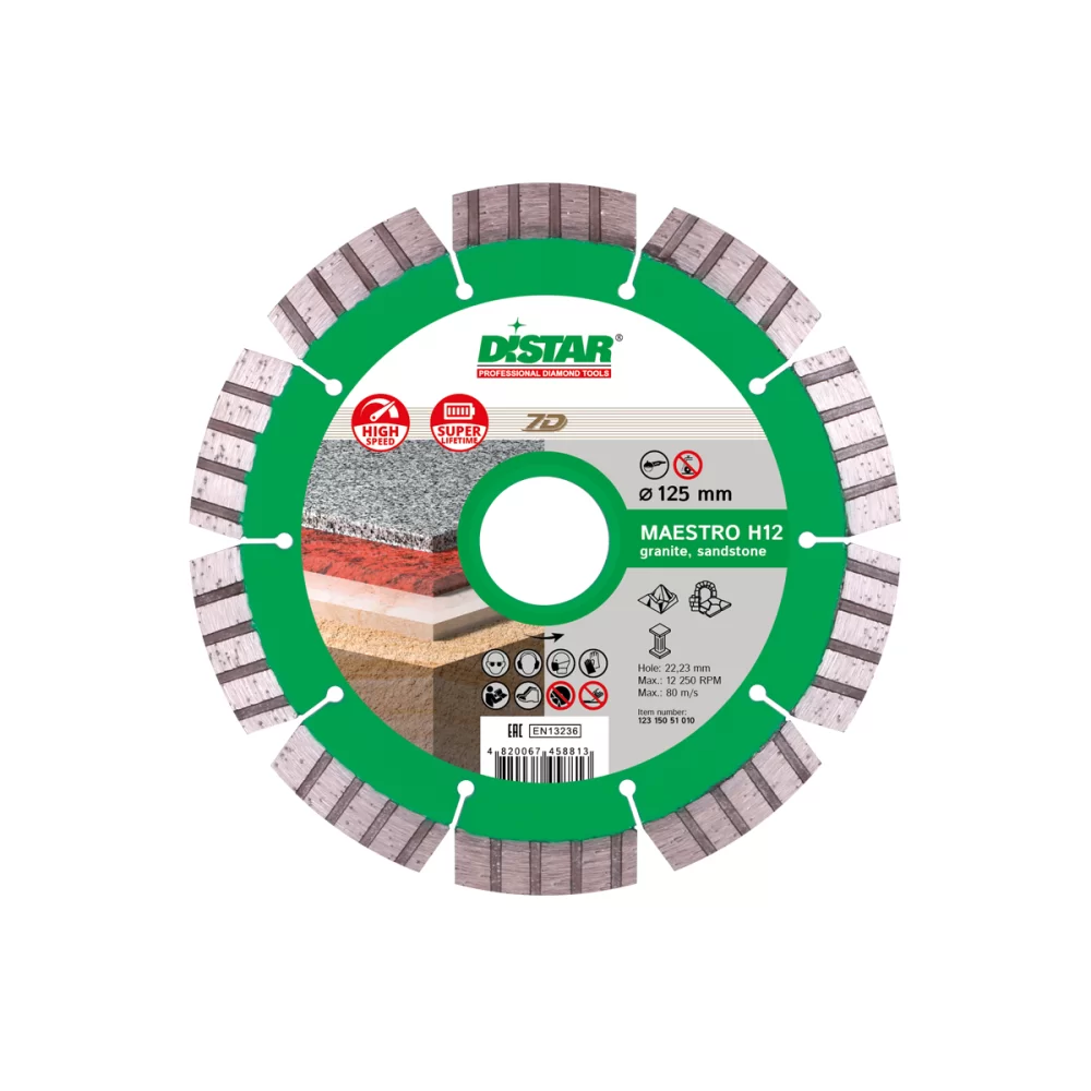 Диск алмазный Distar Maestro 125х22,2 мм – №1