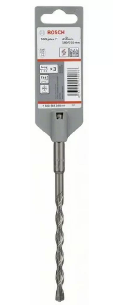 Бур SDS+ Bosch 8х165/100 мм – №1
