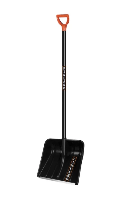 Лопата для снега Finland с деревянным черенком (1243-Ч) – фото №1 Лопата для снега Finland с деревянным черенком (1243-Ч) – №1