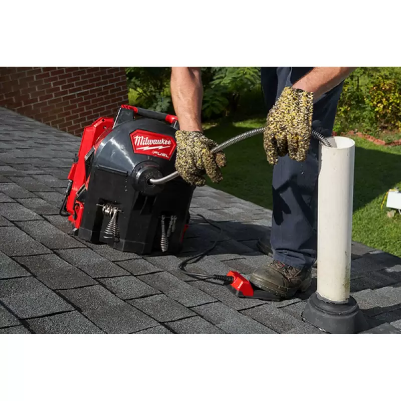 Аккумуляторная ранцевая прочистная машина Milwaukee M18 FFSDC10-0 FUEL без акк. и з/у – №5