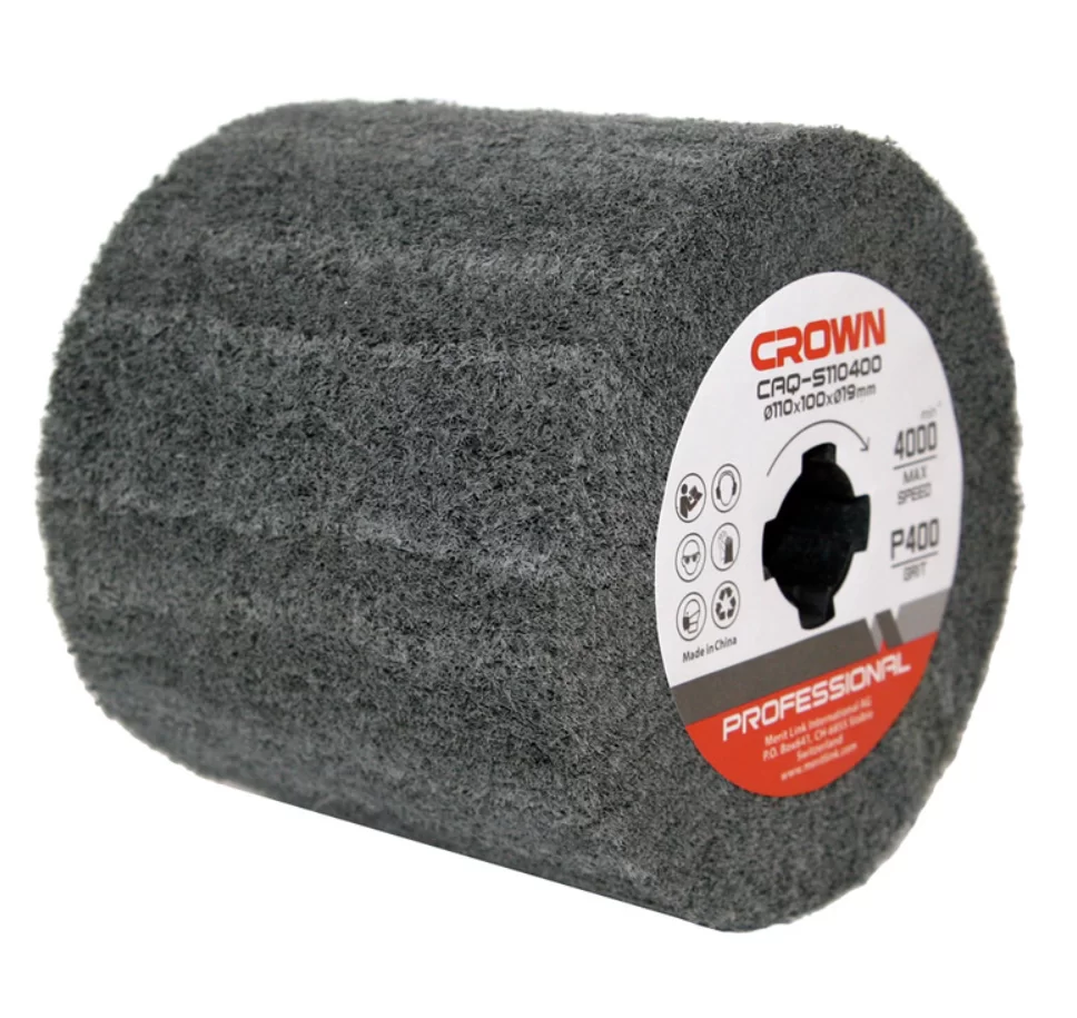 Щетка для браширования Crown CAQ-S110400 абразивная – №1