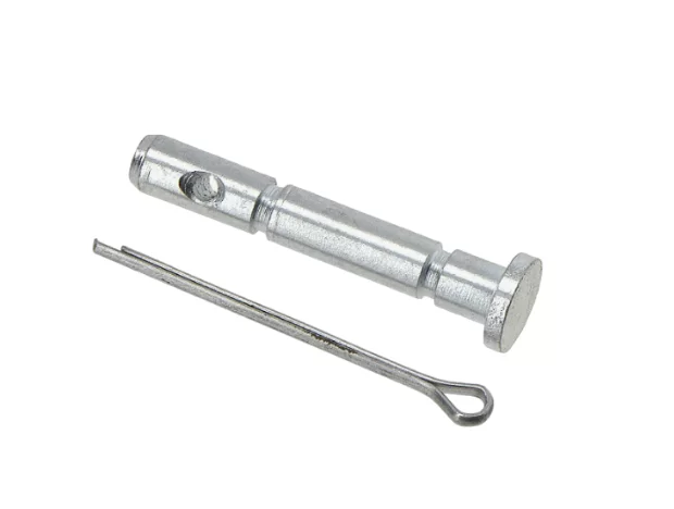 Болт (штифт) шнека срезной 6х40 мм со шплинтом (Ø шнека 26 мм) – фото №1 Болт (штифт) шнека срезной 6х40 мм со шплинтом (Ø шнека 26 мм) – №1