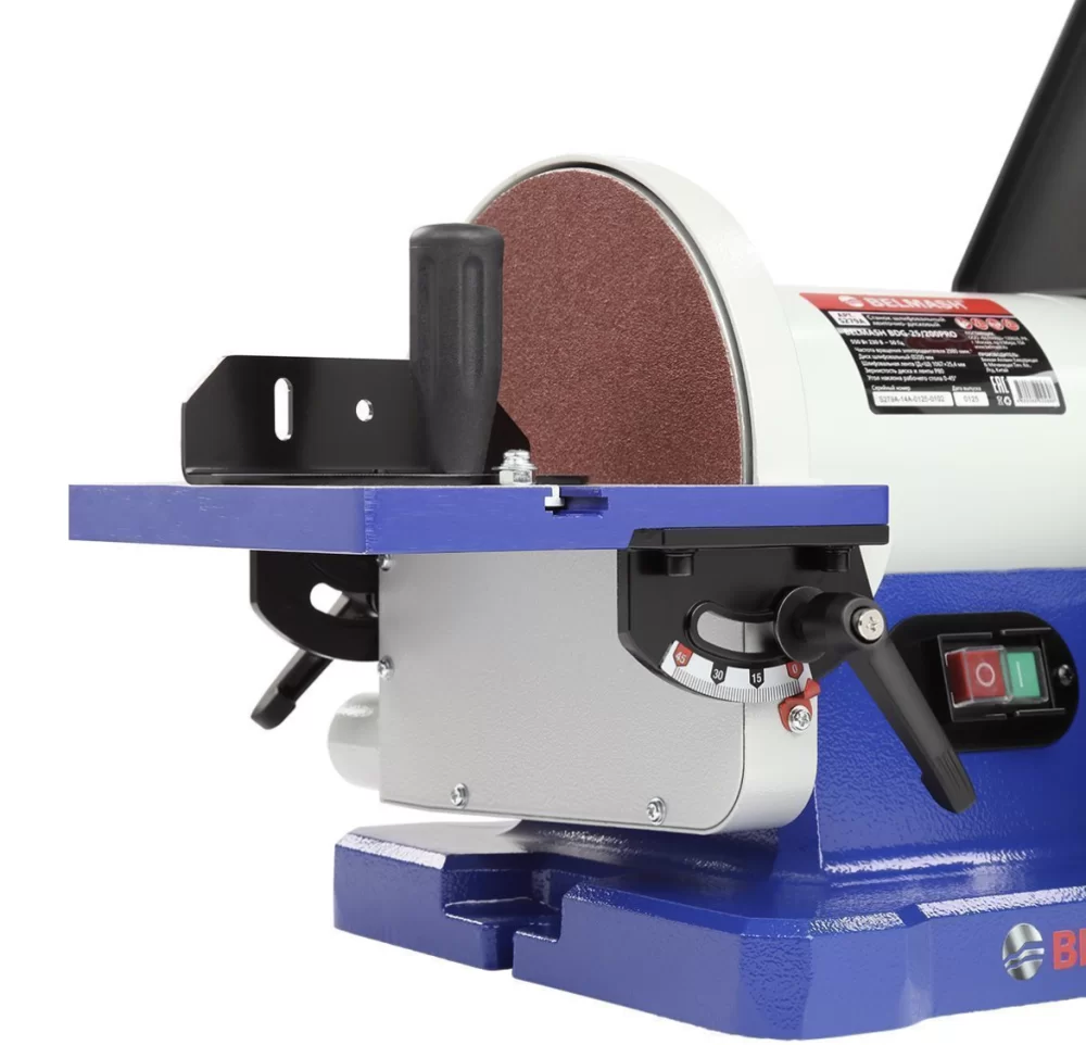 Станок шлифовальный ленточно-дисковый Белмаш BDG 25/200PRO – №8