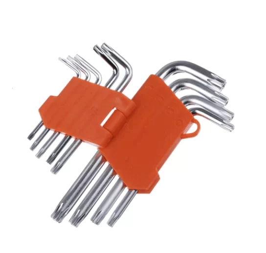 Набор ключей шестигранных Strong Torx 10-50 (9 шт) – фото №1 Набор ключей шестигранных Strong Torx 10-50 (9 шт) – №1