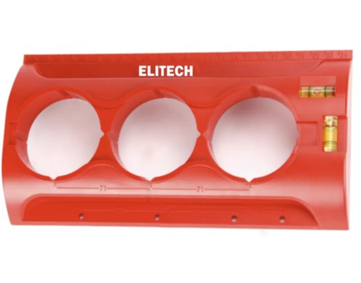 Шаблон для отверстий Elitech 320901 – фото №1 Шаблон для отверстий Elitech 320901 – №1