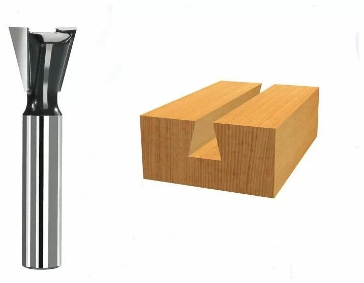 Фреза пазовая "Ласточкин хвост" Интерскол 12,7х12х45 мм – №1